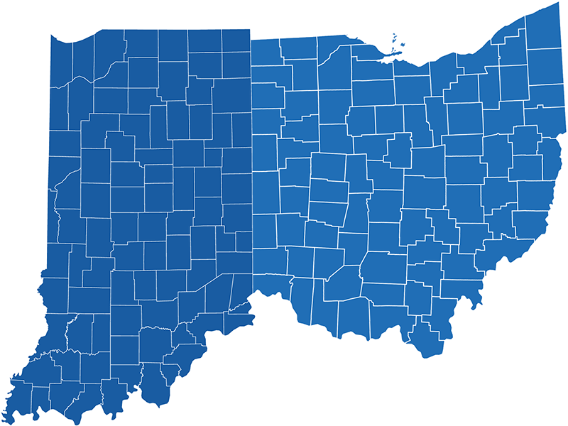 Ohio & Indiana